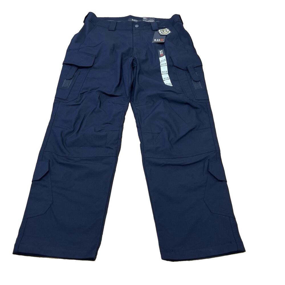 5.11 Tactical Men's Stryke Pant Flex Tac Cargo Pants 34x30 Dark Navy Utility